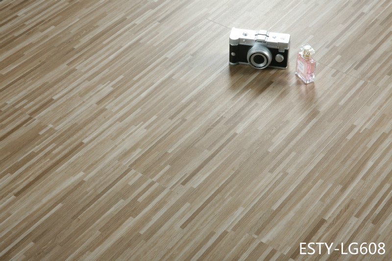 Indoor Wood Plastic Vinyl Click System Flooring